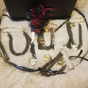 4 MAC Cosmetics Employee Tartan Tale pins